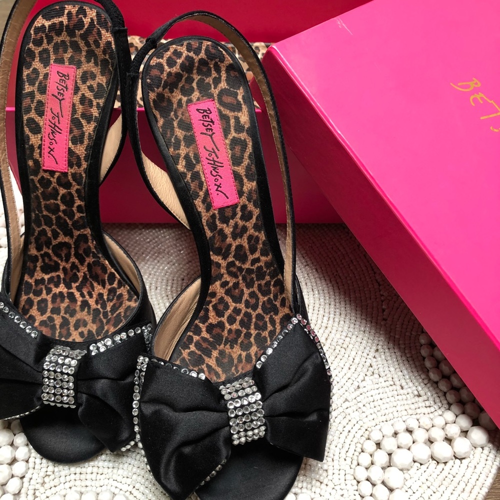 Betsey Johnson Jules Black Heels